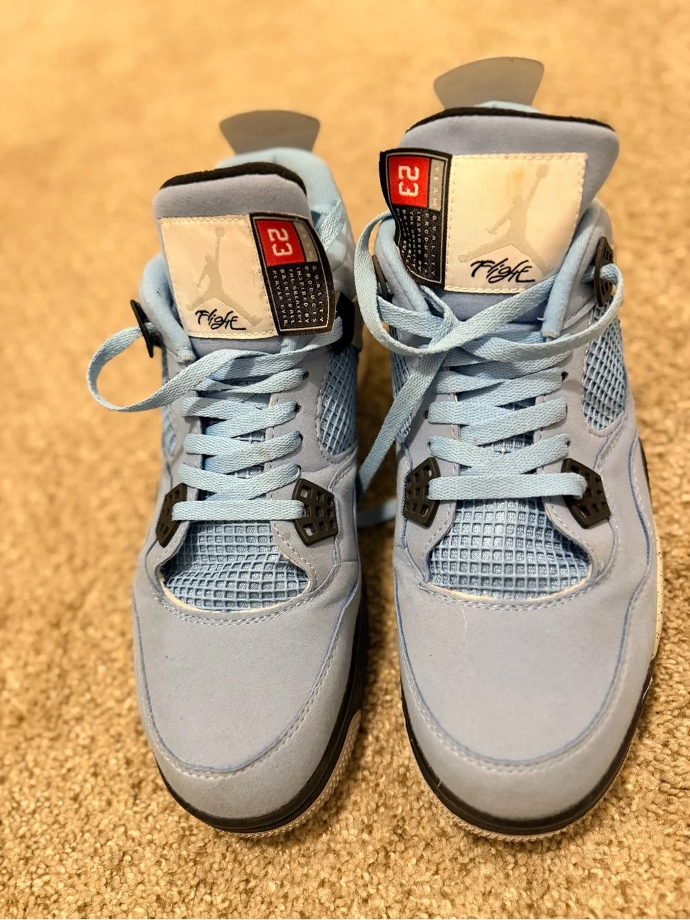 Air Jordan’s 4 Retro 'University Blue' sneakers